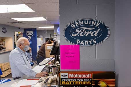 Parts Department at Krapohl Ford & Lincoln in Mount Pleasant MI
