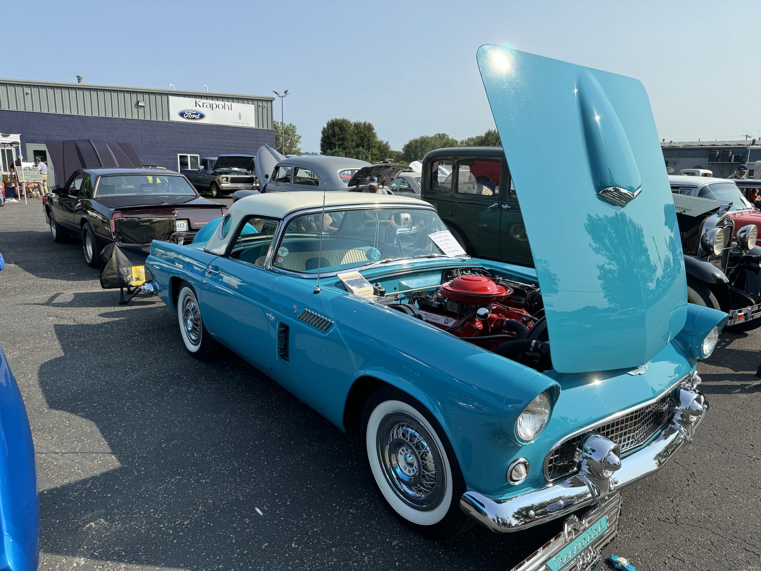 Classic '56 Thunderbird is an impressive show car – Krapohl Ford
